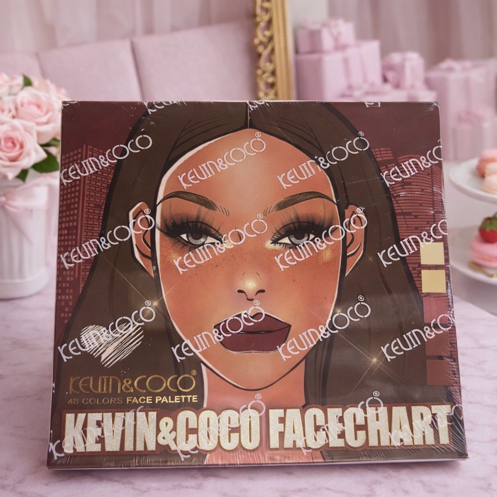 KEVYNCOCO Facechart Eyeshadow Palette - Multicolor - Picture 3 of 3